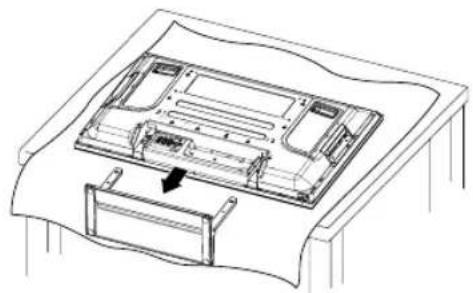 PIONEER PDP4280XA - Extracción del soporte - 2