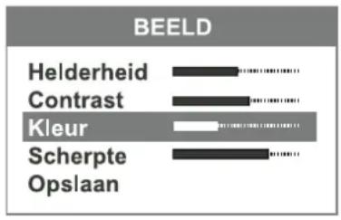 Magnum TV 5553RF - BEELDKWALITEIT INSTELLEN - 1