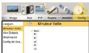 Magnum LCD 3252 - Minuteur Veille - 1