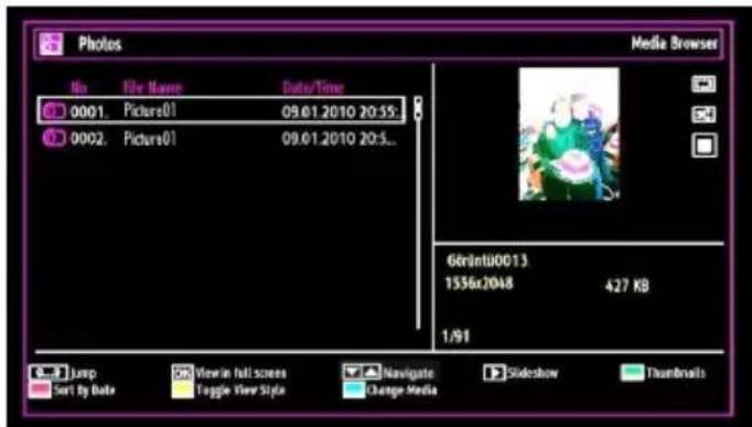 LENCO DVL2695 - Viewing Photos via USB - 1