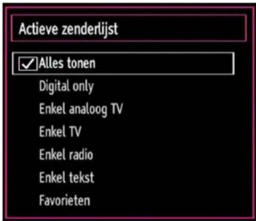 LENCO DVL2695 - Zenders beheren - De zenderlijk sorteren - 1