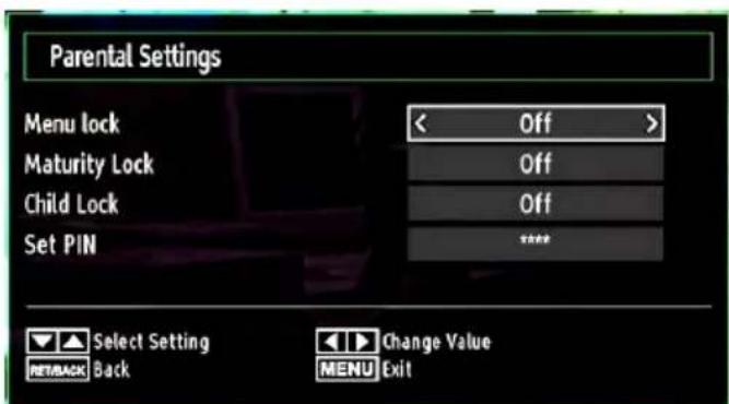 LENCO DVL2695 - Parental Control - 2