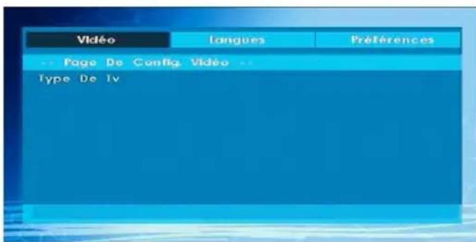 LENCO DVL2695 - Page de configuration video - 1