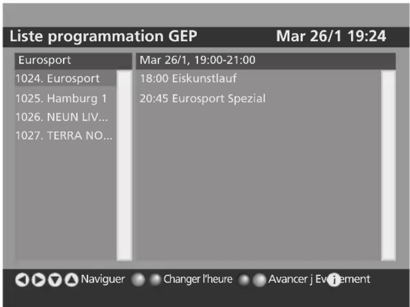 SALORA LCD2237TN - Planning EPG - 1