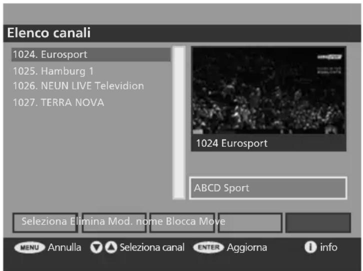 SALORA LCD2237TN - Per spostare un canale - 1