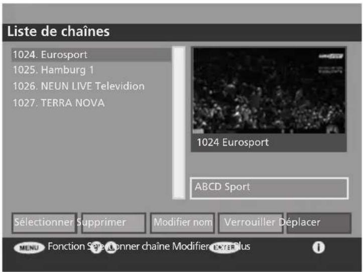 SALORA LCD2237TN - Pour déplacer la chaîne - 1