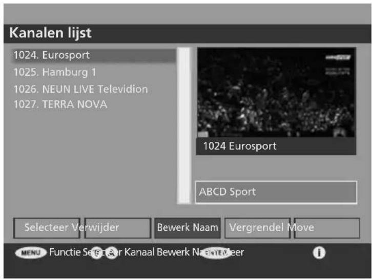 SALORA LCD2237TN - Een zendernaam wijzigen - 1