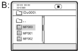 SALORA LCD2211TNDVX - Een Mpeg4-schijfje aftspelen - 2