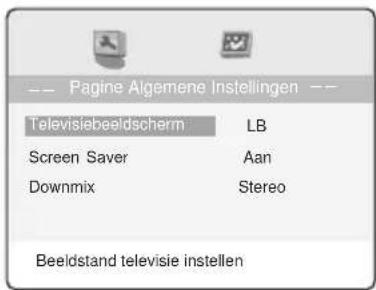 SALORA LCD2211TNDVX - ALGEMENE INSTELLINGEN - 1