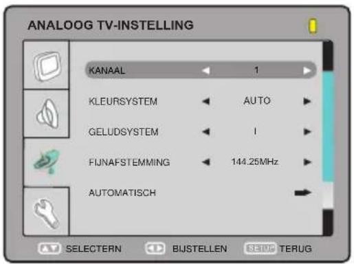 SALORA LCD2211TNDVX - ANALOG TV-INSTELLING - 2