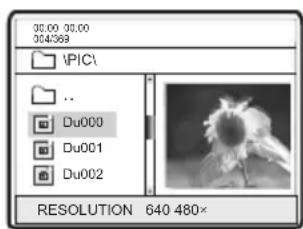 SALORA LCD2211TNDVX - Lecture du fichier JPEG - 1