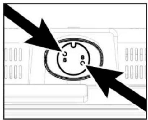 SALORA LCD2037TNDVX - Installation du couvercle du pied - 2