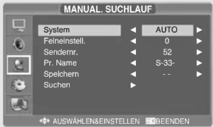 SALORA LCD2037TNDVX - Manuelle Kanalspeicherung - 1