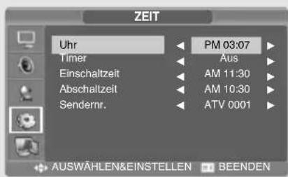 SALORA LCD2037TNDVX - Stellen der Uhr - 1
