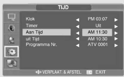 SALORA LCD2037TNDVX - Voorbeeld: aanzetten om 6h10 - 1