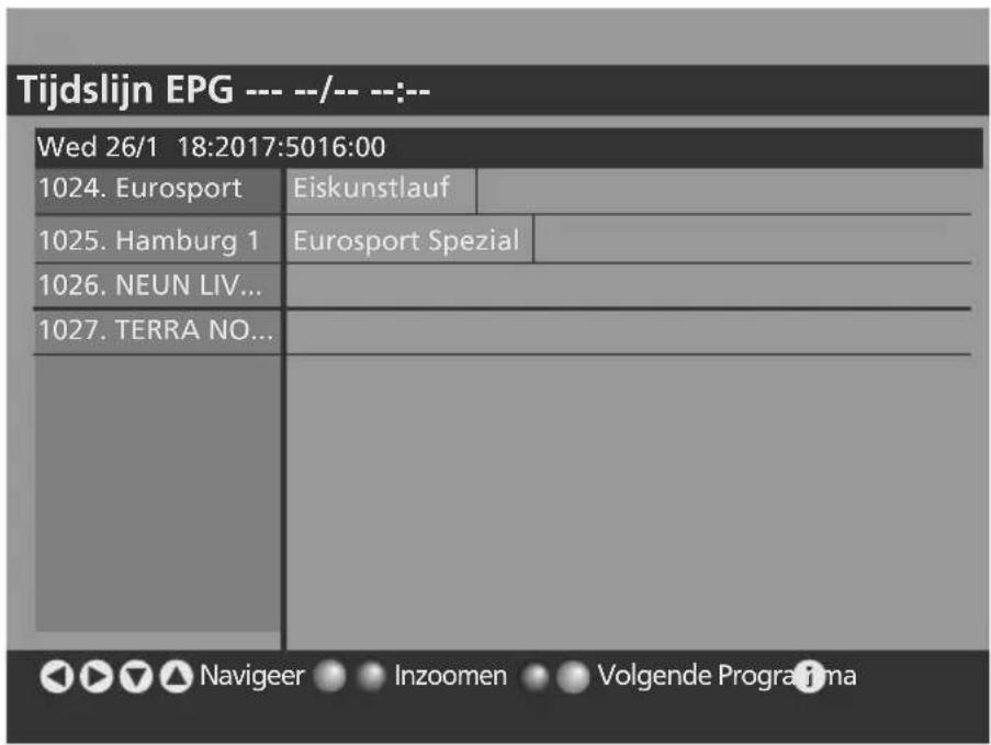 SALORA LCD2037TNDVX - Tijdslijn EPG - 1