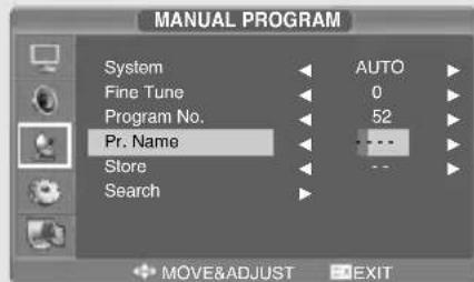 SALORA LCD2037TNDVX - Channel Name - 1