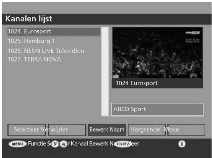 SALORA LCD2037TNDVX - Een zendernaam wijzigen - 1