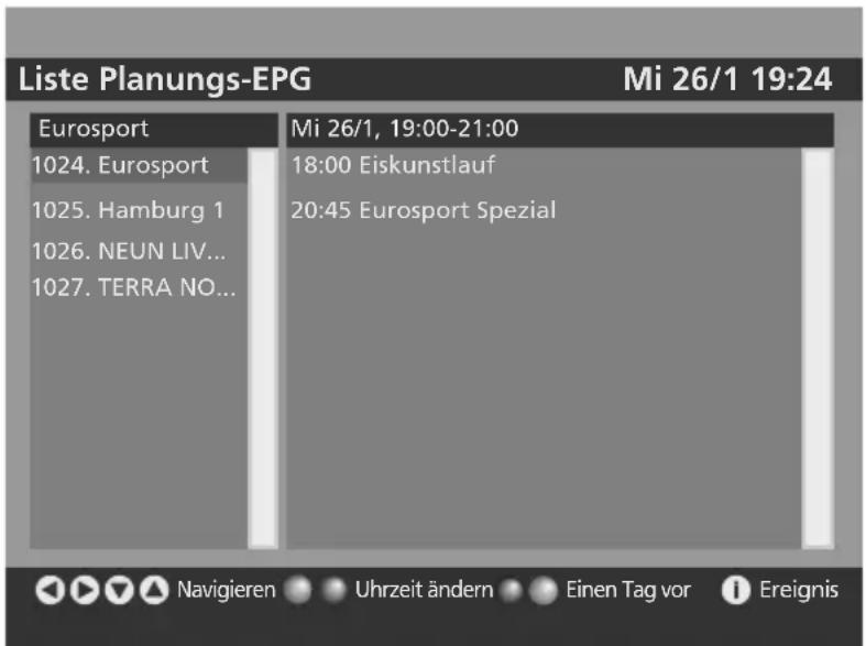 SALORA LCD2037TNDVX - EPG Zeitplan - 1