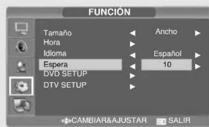 SALORA LCD2037TNDVX - Configuración del temporizador de desconexión - 1