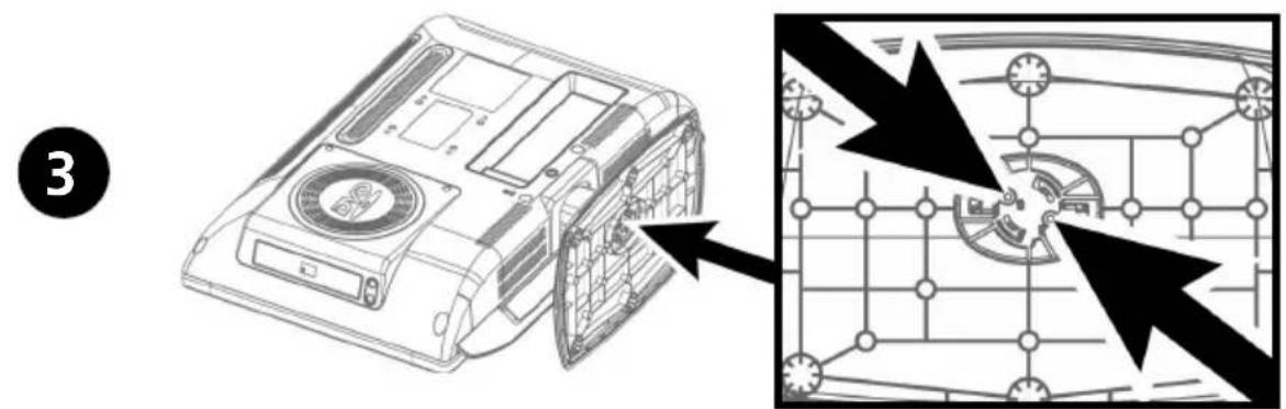 SALORA LCD2037TNDVX - Instalacion del soporte - 3