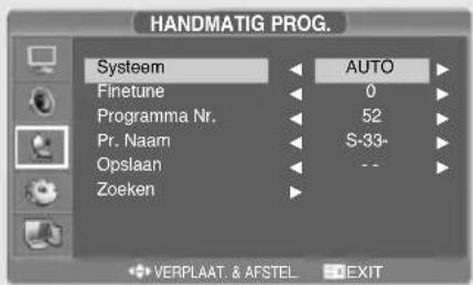 SALORA LCD2037TNDVX - Zenders handmatig opslaan - 1