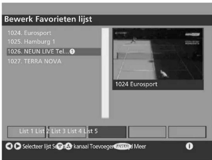 SALORA LCD2037TNDVX - Een zender verplaatsen - 2
