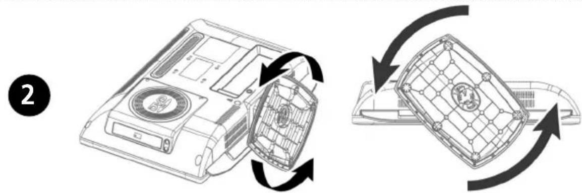 SALORA LCD2037TNDVX - Instalacion del soporte - 2