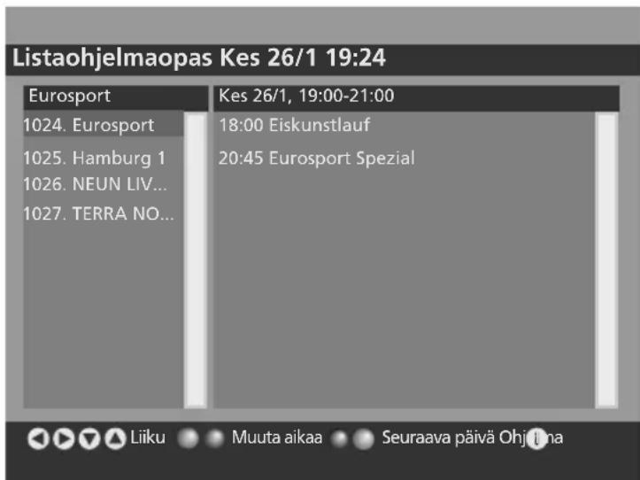SALORA LCD2037TNDVX - Näytä ohjelmatiedot -ohjelmaopas - 1
