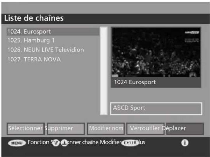 SALORA LCD2037TNDVX - Pour déplacer la chaine - 1