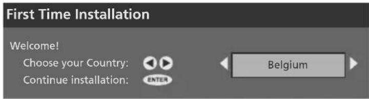 SALORA LCD2037TNDVX - First time installation - 1