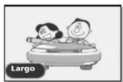 SALORA LCD2037TNDVX - Menu per le impostazioni delle dimensioni dello schermo - 1