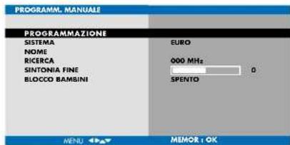 SALORA LCD3236 - PROGRAMMAZIONE MANUALE - 2