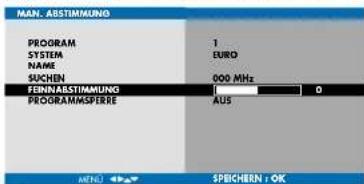 SALORA LCD3236 - TV-FUNKTIONEN (MENUS) - 1