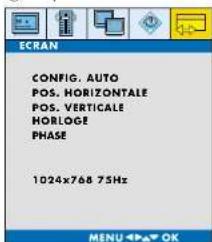 SALORA LCD2636 - FONCTIONS DU TELESEUR (MENUS) - 1