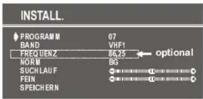DUAL DTV 21504 - Frequenz auswählen (optional) - 1