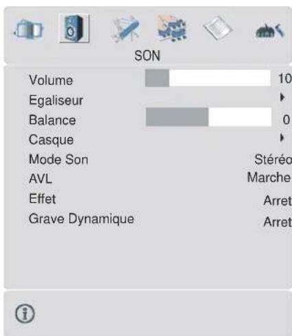 DUAL DTFT 371 - Menu Son - 1