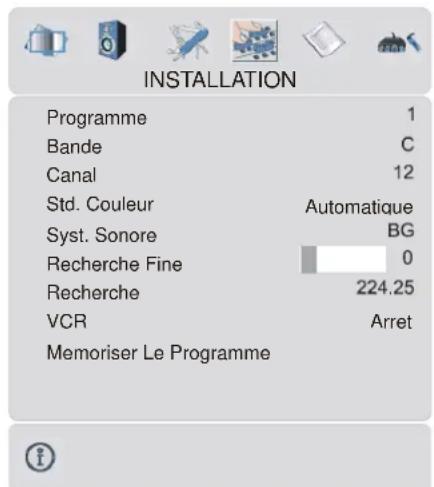 DUAL DTFT 371 - Menu Installation - 1
