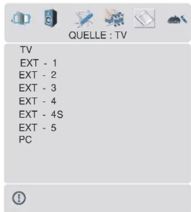DUAL DTFT 371 - Menu Quelle - 1