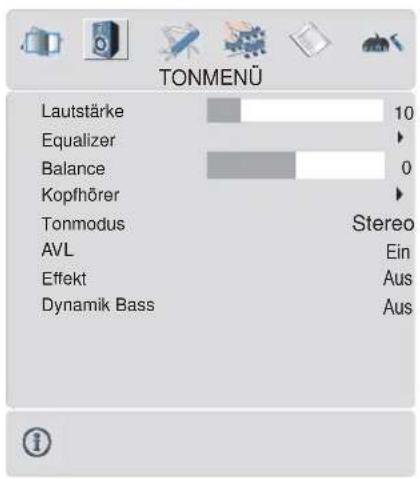 DUAL DTFT 371 - Tonmenu - 1