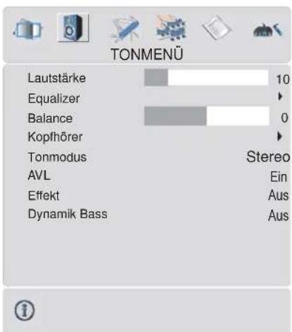 DUAL DTFT 322 - Tonmenu - 1