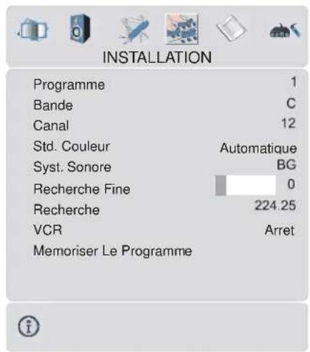 DUAL DTFT 322 - Menu Installation - 1