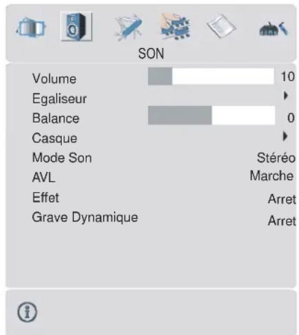 DUAL DTFT 322 - Menu Son - 1
