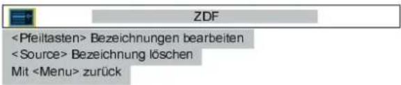 DUAL DTFT 301 - Bezeichnungenbearbeiten - 1