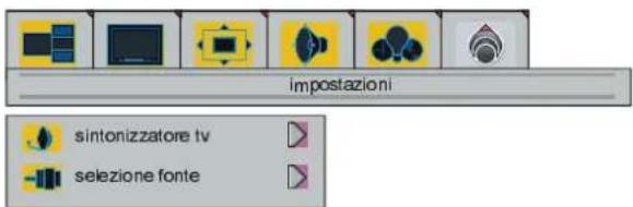 DUAL DTFT 301 - Menu impostazioni - 1