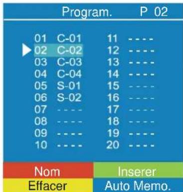 DUAL DTFT 272 - Menu Programme - 2