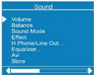 DUAL DTFT 272 - Sound Menu - 1