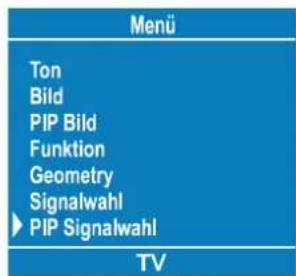 DUAL DTFT 272 - PIP-Signalmenu: - 1