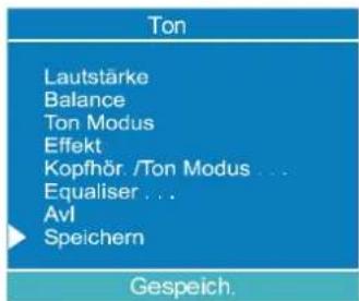 DUAL DTFT 272 - So speichern Sied die Einstallunggen - 1