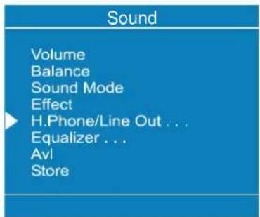 DUAL DTFT 272 - To Change H. Phone/Line Out Settings - 1